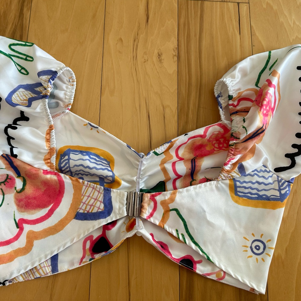 Tropical & Festive  2-Piece Skirt Set  NWOT size L - Picture 10 of 12